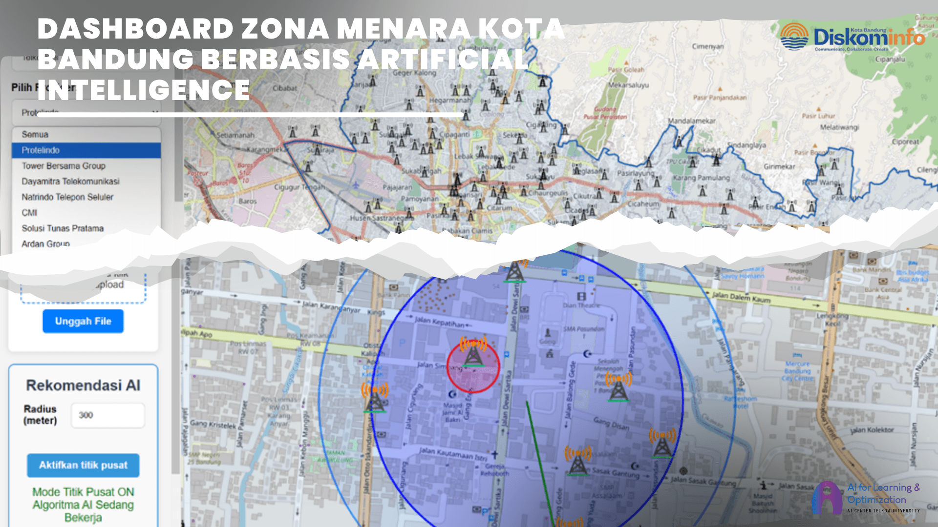 Smart City Tower Zone Dashboard